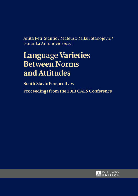 Cover image for book Language Varieties Between Norms and Attitudes