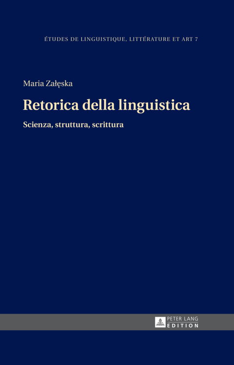 Cover image for book Retorica della Linguistica