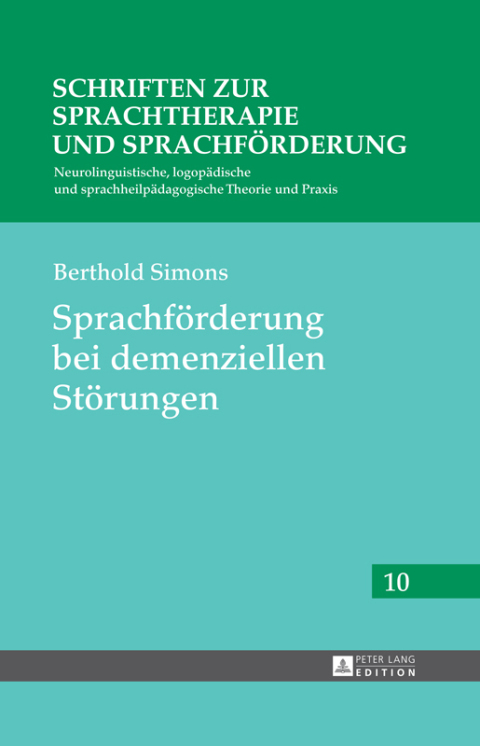 Cover image for book Sprachfoerderung bei demenziellen Stoerungen