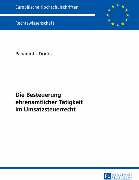 Cover image for book Die Besteuerung ehrenamtlicher Taetigkeit im Umsatzsteuerrecht