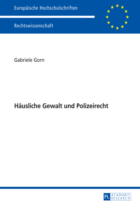Cover image for book Haeusliche Gewalt und Polizeirecht
