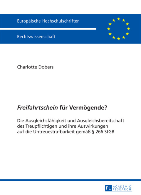 Cover image for book «Freifahrtschein» fuer Vermoegende?