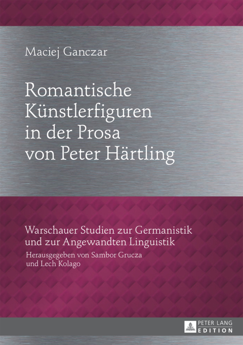 Cover image for book Romantische Kuenstlerfiguren in der Prosa von Peter Haertling