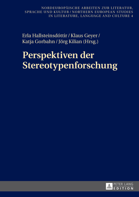 Cover image for book Perspektiven der Stereotypenforschung