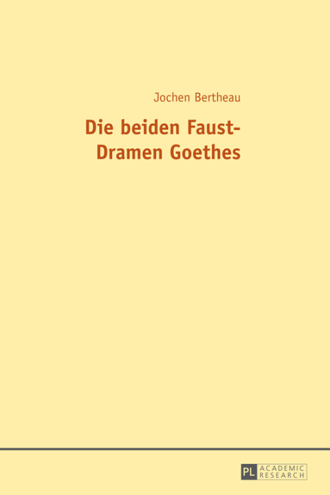 Cover image for book Die beiden Faust-Dramen Goethes