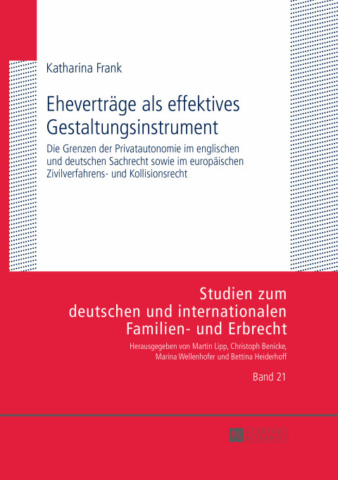Cover image for book Ehevertraege als effektives Gestaltungsinstrument