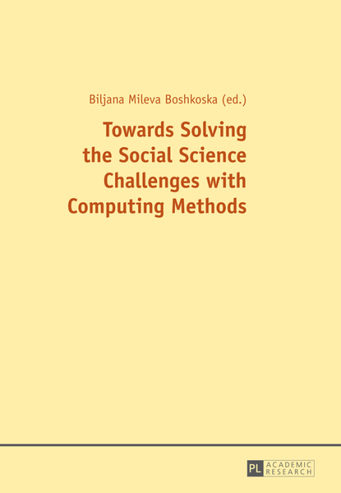 Cover image for book Towards Solving the Social Science Challenges with Computing Methods