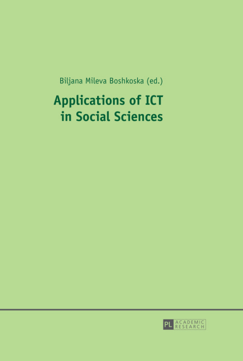Cover image for book Applications of ICT in Social Sciences