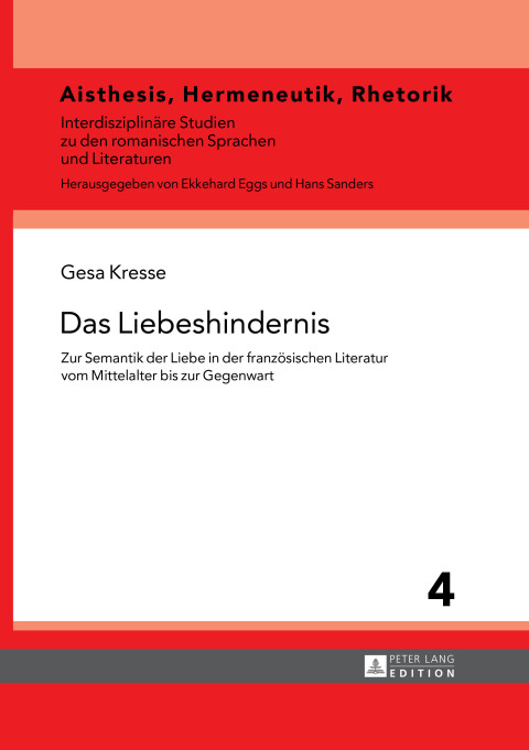 Cover image for book Das Liebeshindernis