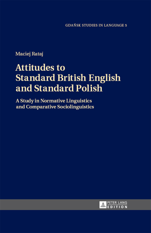 Cover image for book Attitudes to Standard British English and Standard Polish