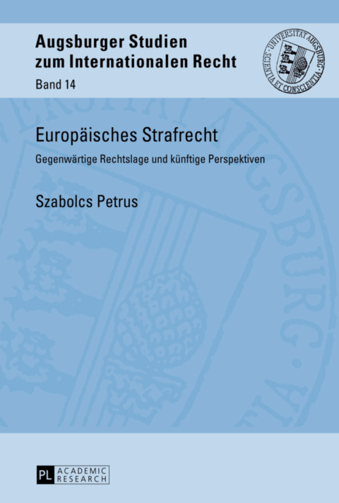 Cover image for book Europaeisches Strafrecht