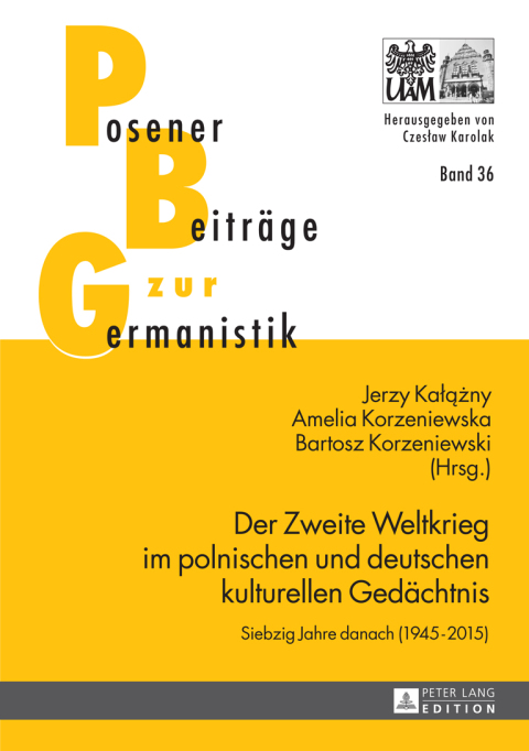 Cover image for book Der Zweite Weltkrieg im polnischen und deutschen kulturellen Gedaechtnis