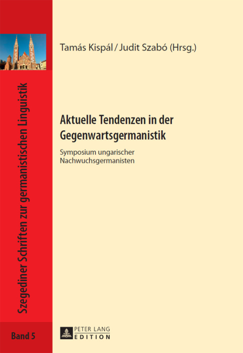 Cover image for book Aktuelle Tendenzen in der Gegenwartsgermanistik