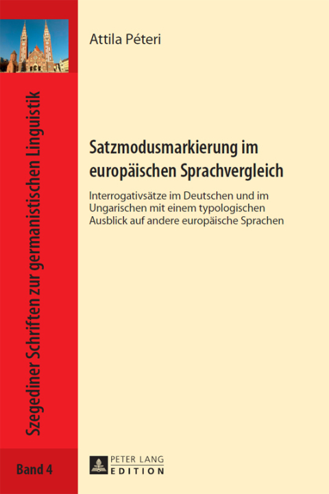 Cover image for book Satzmodusmarkierung im europaeischen Sprachvergleich
