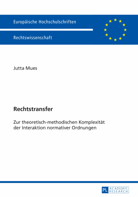 Cover image for book Rechtstransfer