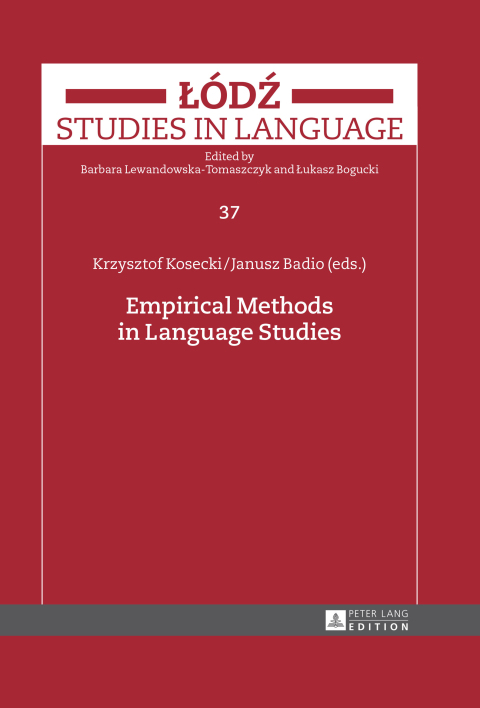 Cover image for book Empirical Methods in Language Studies