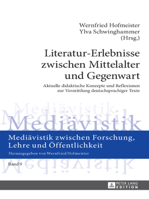 Cover image for book Literatur-Erlebnisse zwischen Mittelalter und Gegenwart
