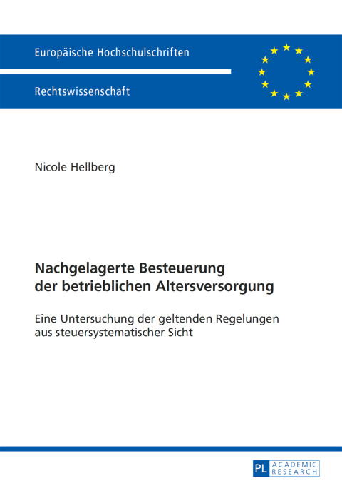 Cover image for book Nachgelagerte Besteuerung der betrieblichen Altersversorgung