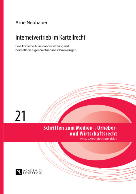 Cover image for book Internetvertrieb im Kartellrecht