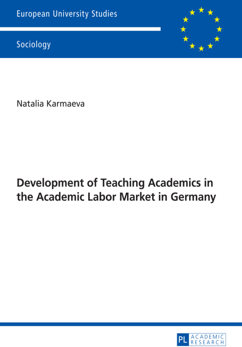 Cover image for book Development of Teaching Academics in the Academic Labor Market in Germany