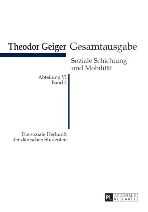 Cover image for book Die soziale Herkunft der daenischen Studenten