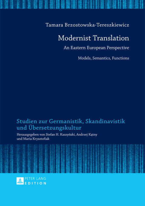 Cover image for book Modernist Translation