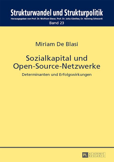 Cover image for book Sozialkapital und Open-Source-Netzwerke