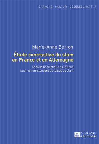 Étude contrastive du slam en France et en Allemagne