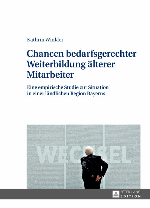 Cover image for book Chancen bedarfsgerechter Weiterbildung aelterer Mitarbeiter