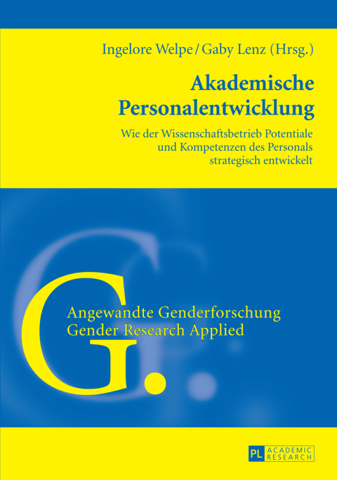 Cover image for book Akademische Personalentwicklung