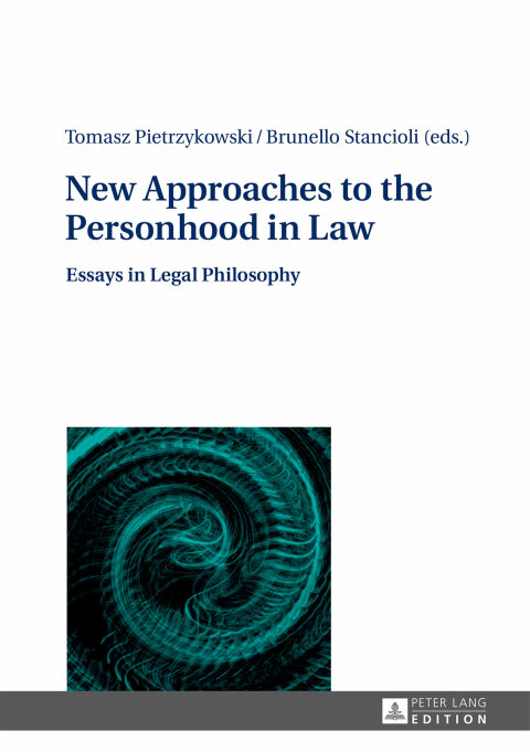 Cover image for book New Approaches to the Personhood in Law