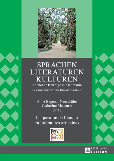 Cover image for book La question de l’auteur en littératures africaines