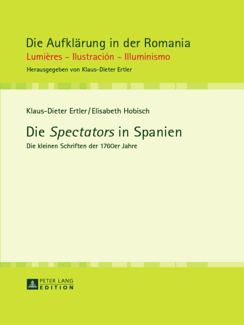 Cover image for book Die «Spectators» in Spanien