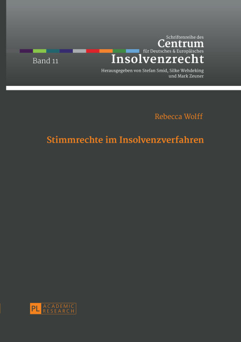 Cover image for book Stimmrechte im Insolvenzverfahren