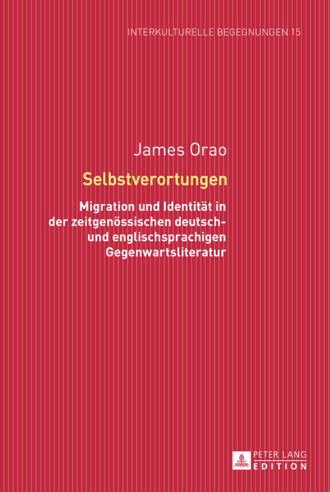 Cover image for book Selbstverortungen