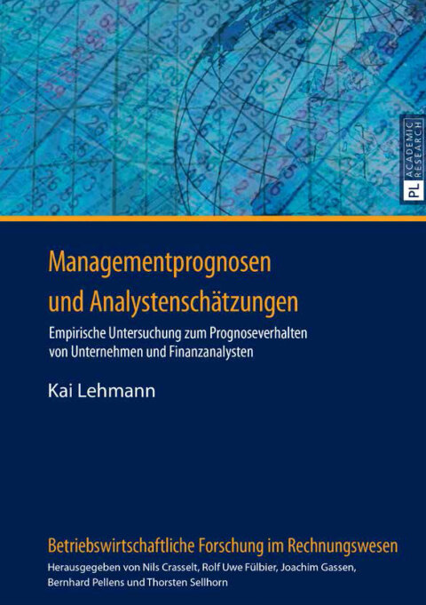 Cover image for book Managementprognosen und Analystenschaetzungen
