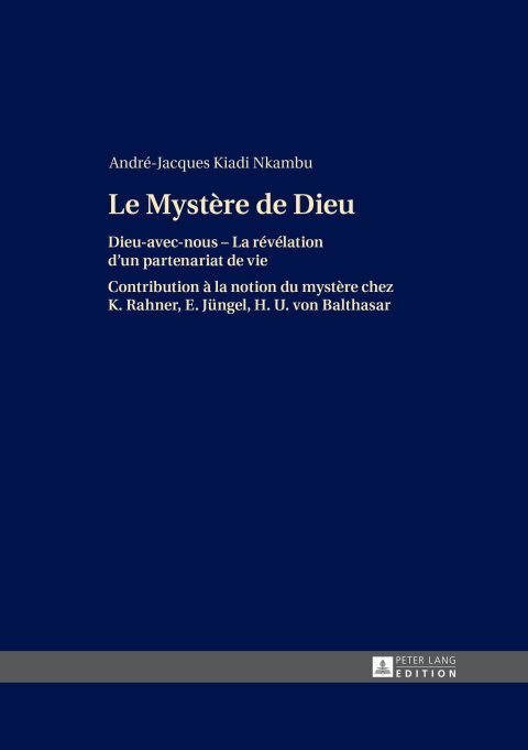 Cover image for book Le Mystère de Dieu