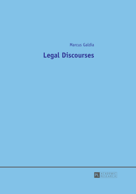 Cover image for book Legal Discourses