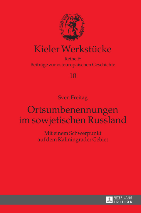 Cover image for book Ortsumbenennungen im sowjetischen Russland