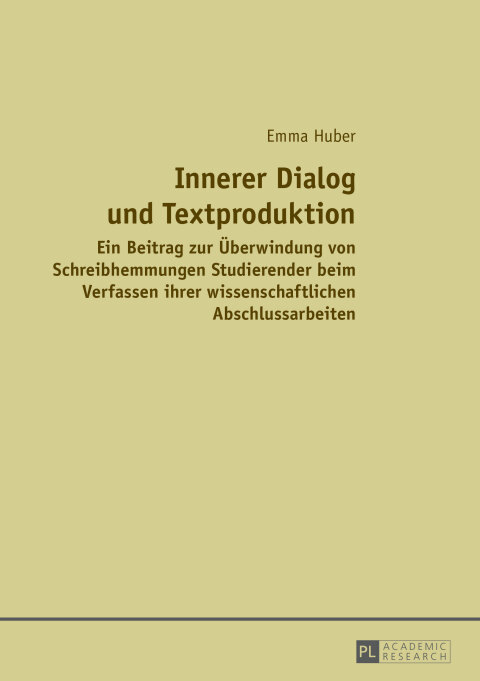 Cover image for book Innerer Dialog und Textproduktion