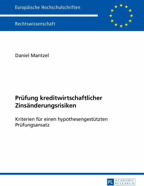 Cover image for book Pruefung kreditwirtschaftlicher Zinsaenderungsrisiken