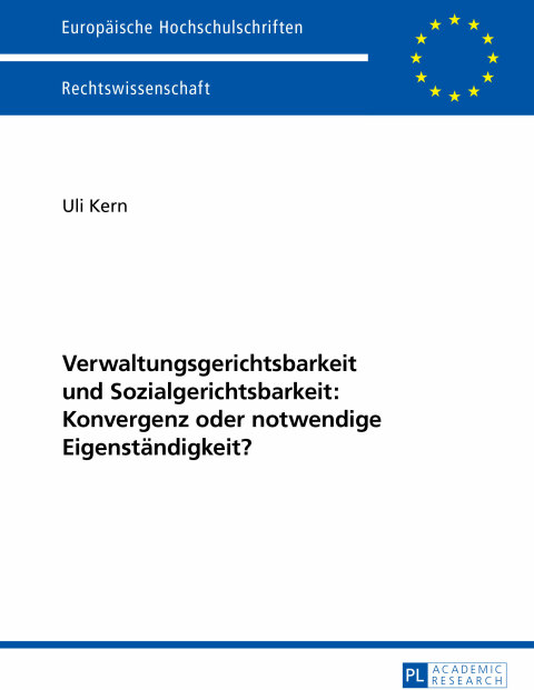 Cover image for book Verwaltungsgerichtsbarkeit und Sozialgerichtsbarkeit: Konvergenz oder notwendige Eigenstaendigkeit?