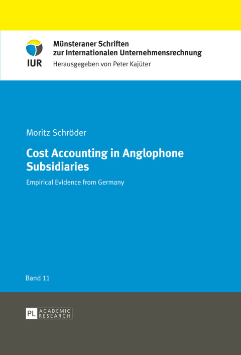 Cover image for book Cost Accounting in Anglophone Subsidiaries