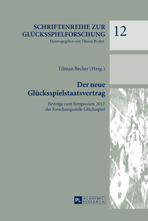 Cover image for book Der neue Gluecksspielstaatsvertrag