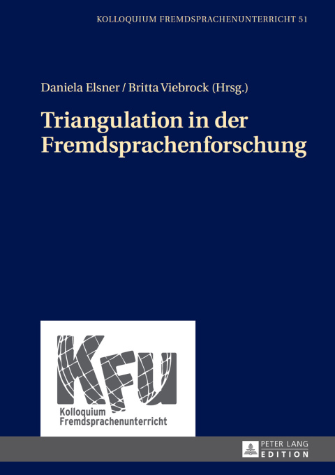 Cover image for book Triangulation in der Fremdsprachenforschung