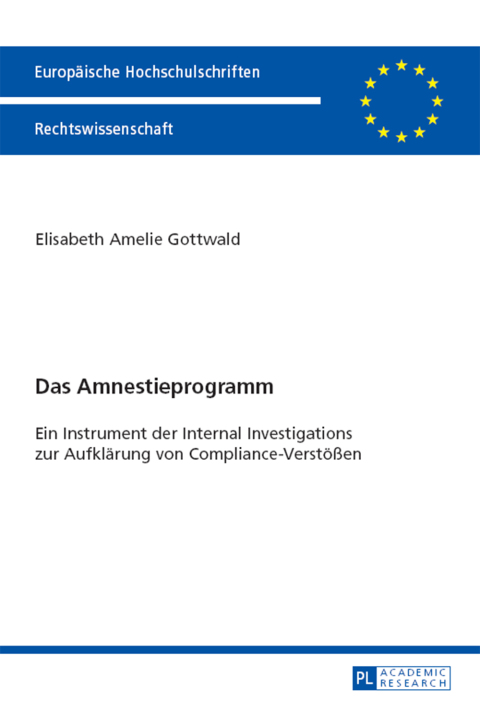Cover image for book Das Amnestieprogramm