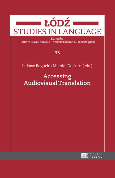 Cover image for book Accessing Audiovisual Translation