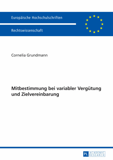 Cover image for book Mitbestimmung bei variabler Verguetung und Zielvereinbarung