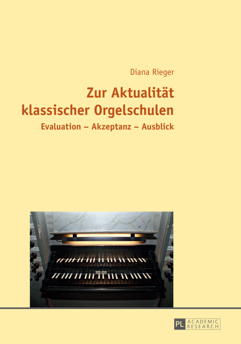 Cover image for book Zur Aktualitaet klassischer Orgelschulen