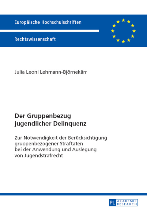Cover image for book Der Gruppenbezug jugendlicher Delinquenz